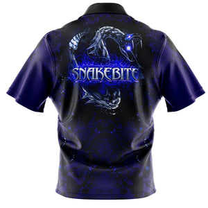 Navy Snakebite Polo Shirt replica