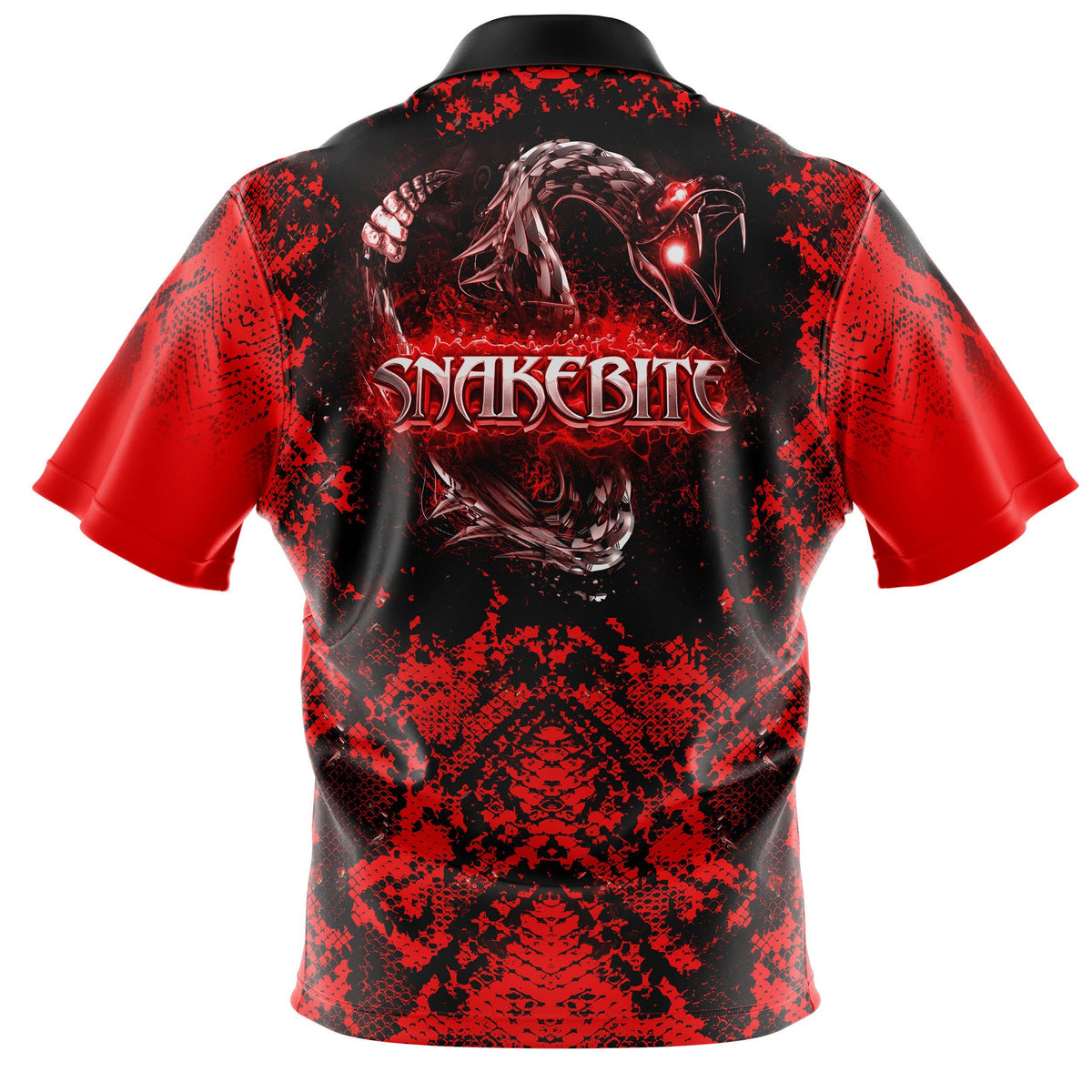 Replica Red Snakebite Polo Shirt Adults and Kids – Peter Snakebite Wright