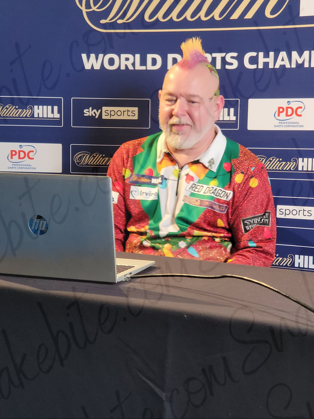 Snakebite xmas Polo Shirt replica long sleeves. As worn in The World championships 17/12/2021/22  round 2